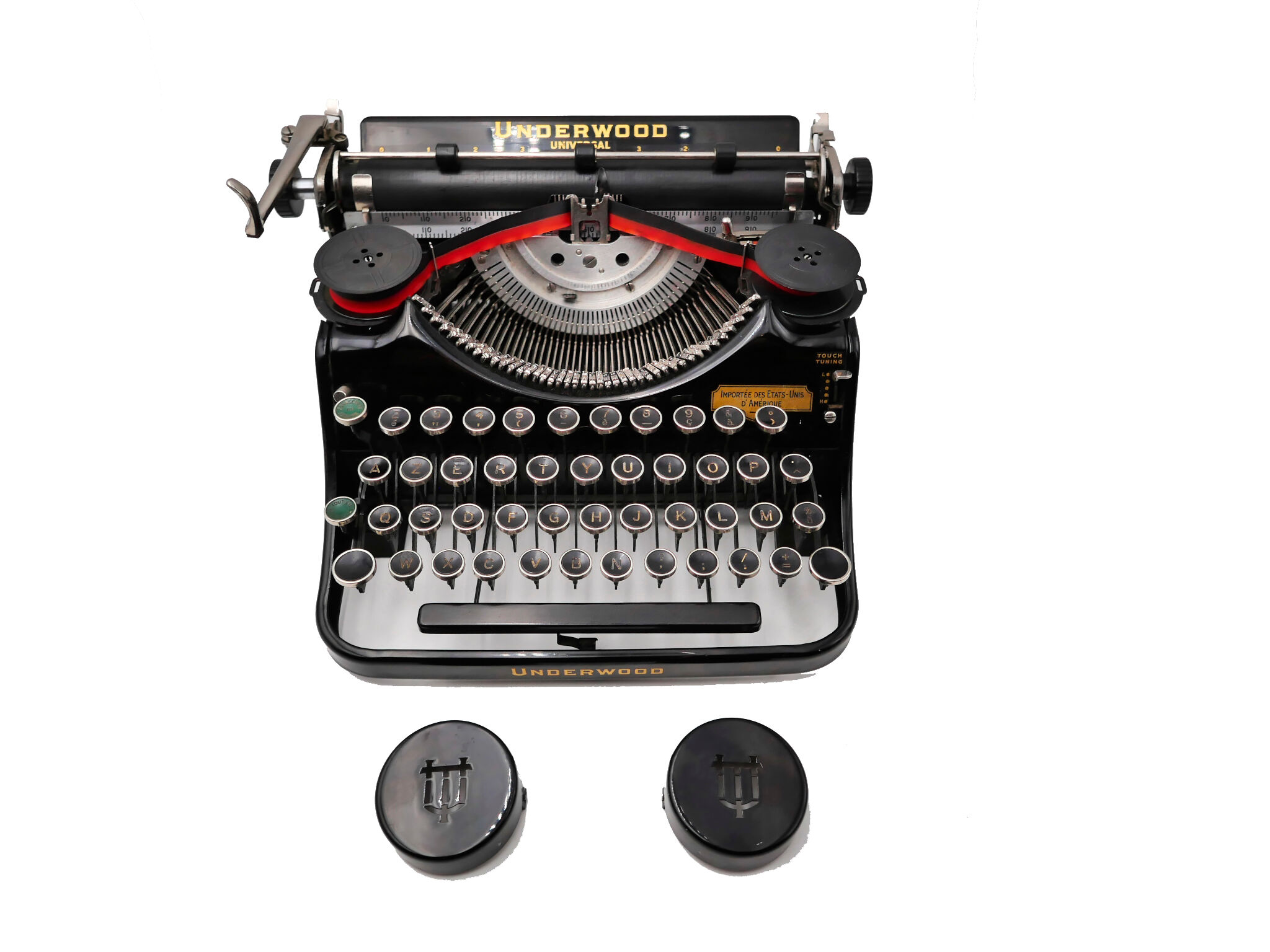 Underwood universal black typewriter revised ribbon new 1935