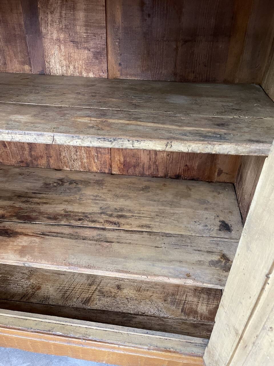 Two-body grocery cabinet, 1900