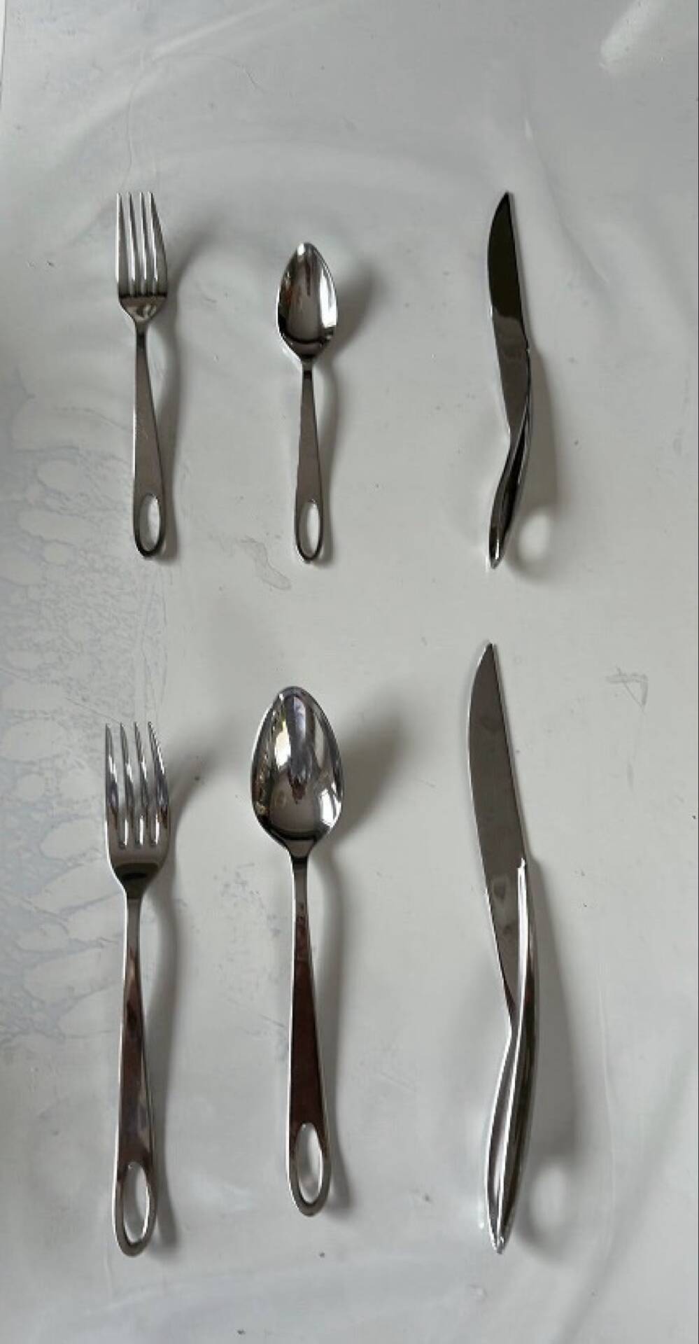 Ménagère complète, comprenant 72 couverts Alessi par Philippe Starck