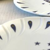 6 Bernardaud plates for Air France