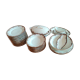 Ancien service vaisselle Limoges 36 pièces