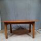 Table basse de bateau en acajou