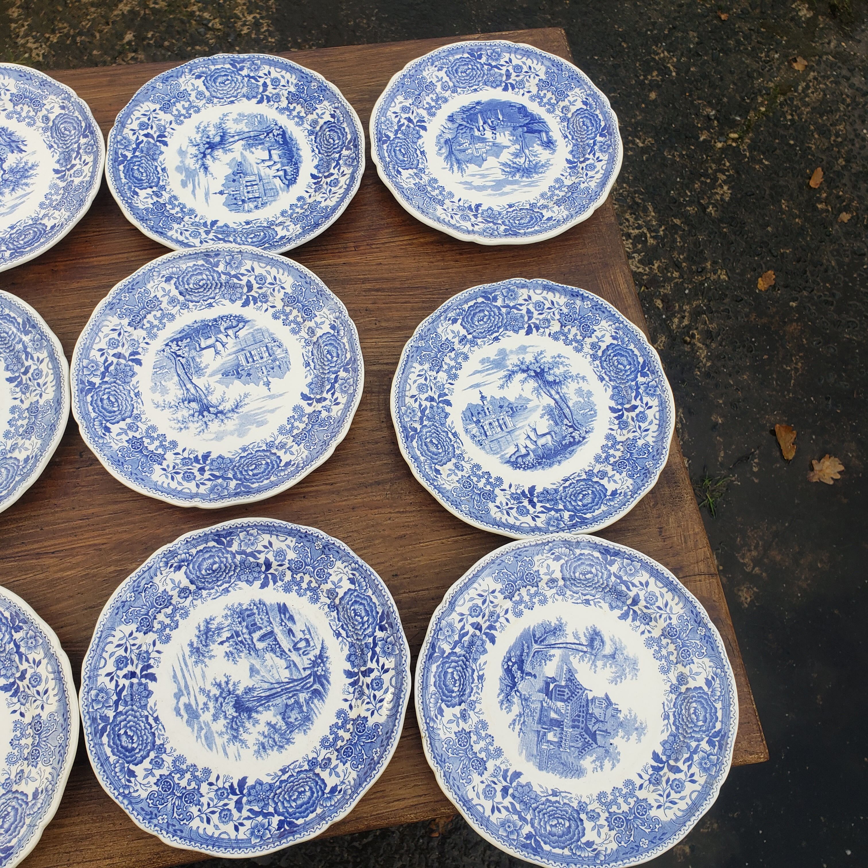 24 assiettes a dessert villeroy et boch