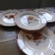 4 dessert plates from Digoin Sarreguemines 200892