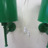 Pair of Scandinavian Luxus wall lamps by Uno and Östen Kristiansson