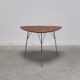 Triangular 'VL1312' side table in teak by Vermund Larsen, 1959