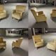 1/2 fauteuil bergere années 50 60 Theo Ruth pour Artifort