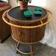 Vintage rattan bar