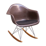 Rocking chair Seal Brown by Charles & Ray Eames - Herman Miller