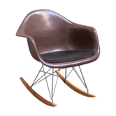 Rocking chair Seal Brown by Charles & Ray Eames - Herman Miller