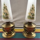 Pair of old lamps