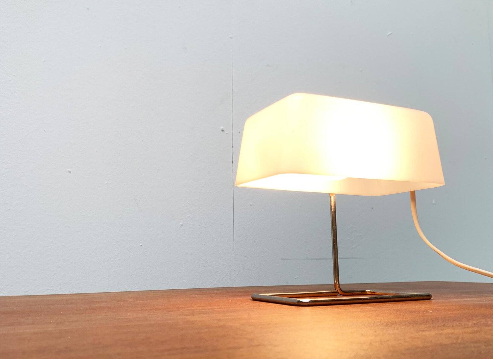 Swiss mid-century table lamp Temde space