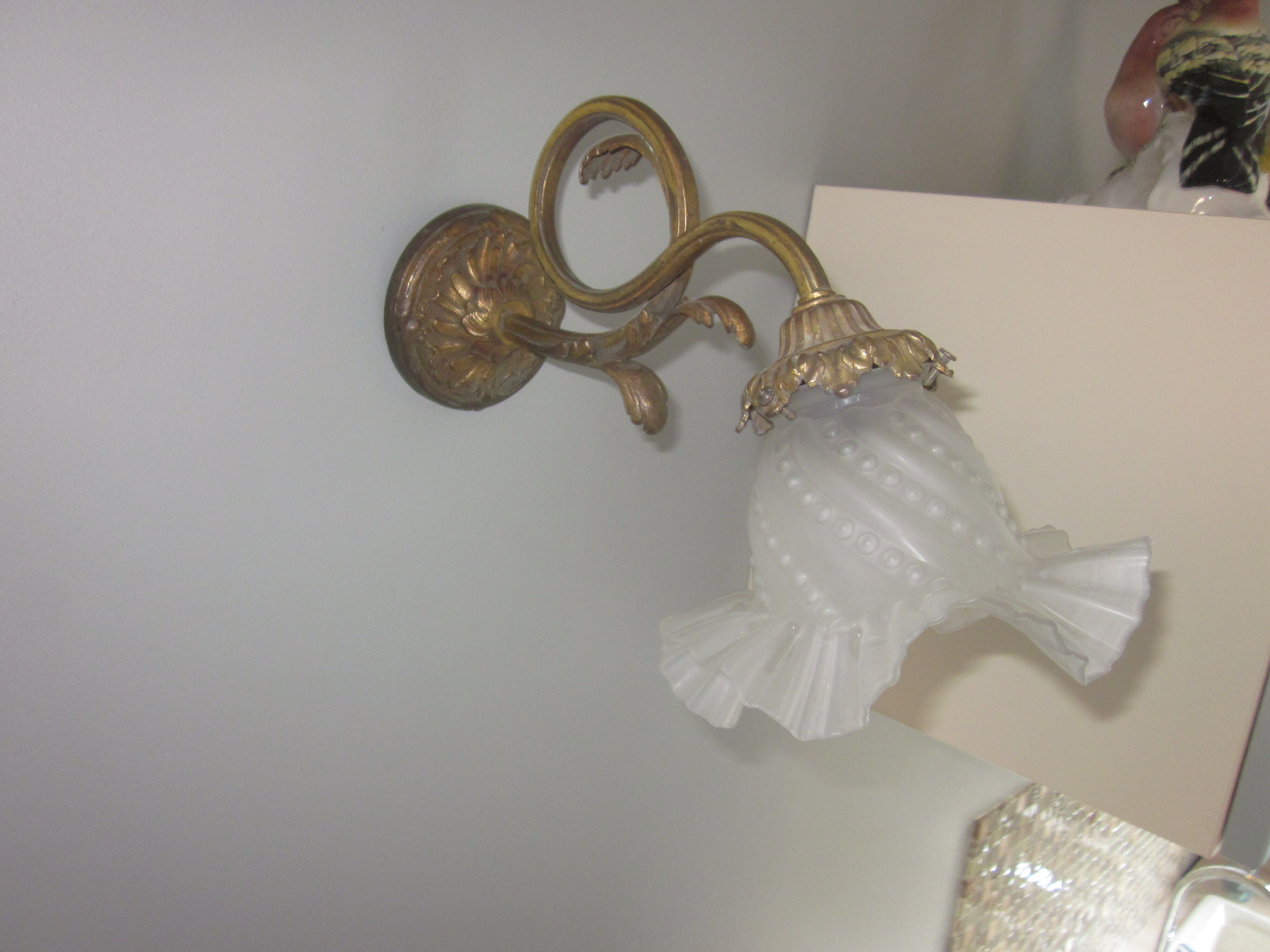 Bronze sconce