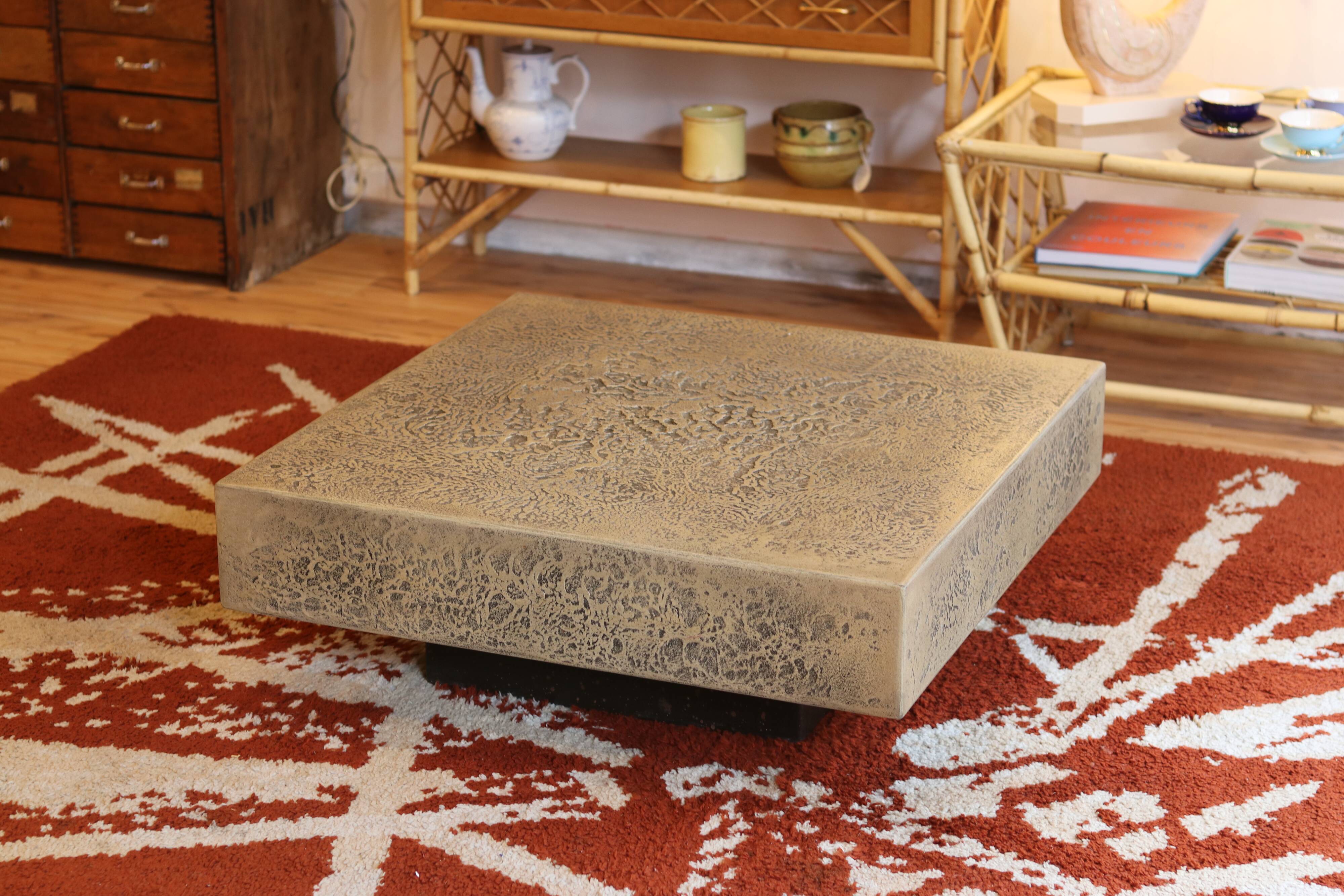 Wabi Sabi coffee table, 1970