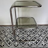Vintage chrome side table 1970