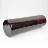 1980s Minimalist, Large Hyalite Glass Vase Borske Sklo, Czechoslovakia