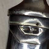 Art Deco silver plated lamb cutlery