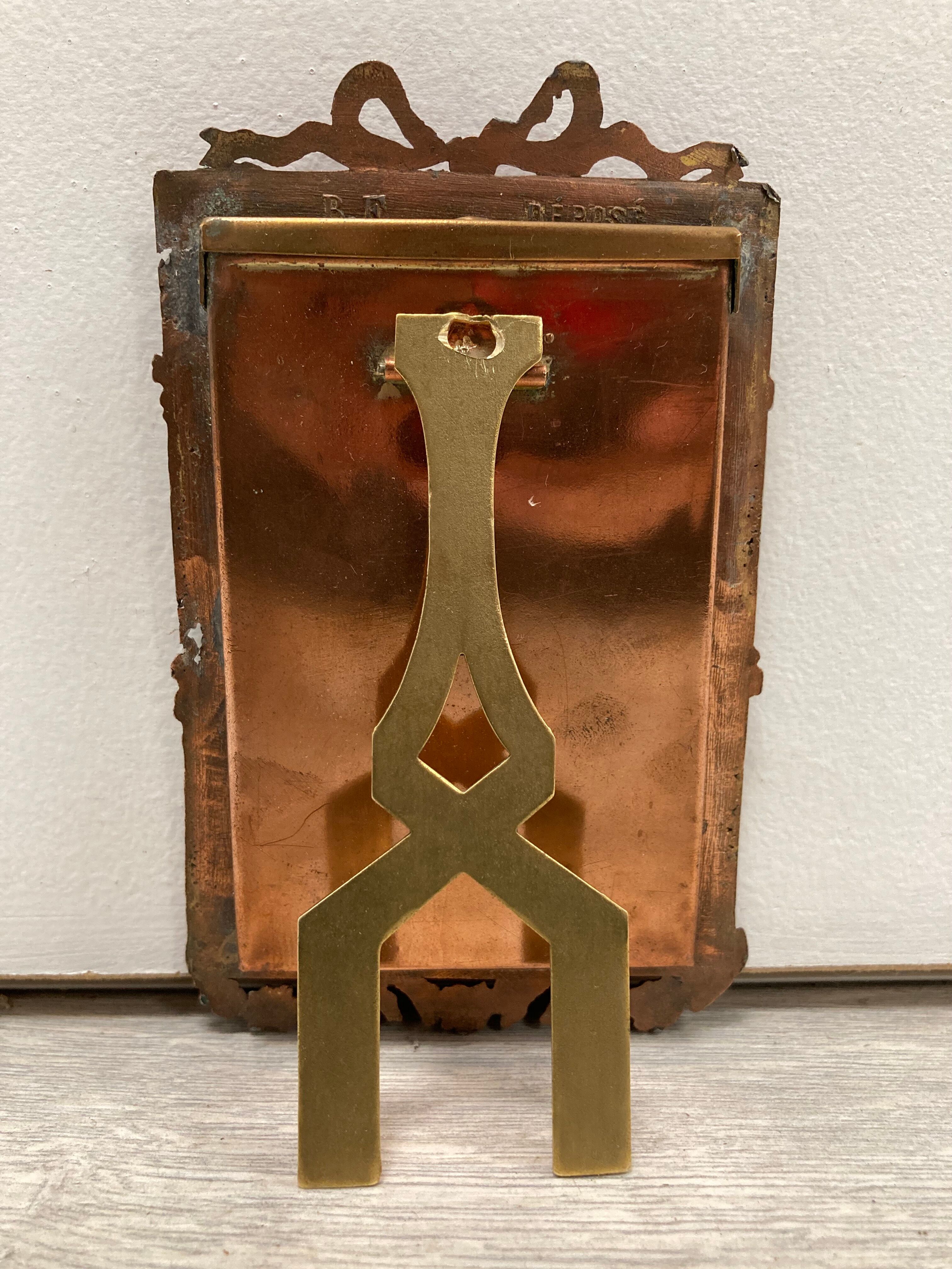 Vintage copper frame