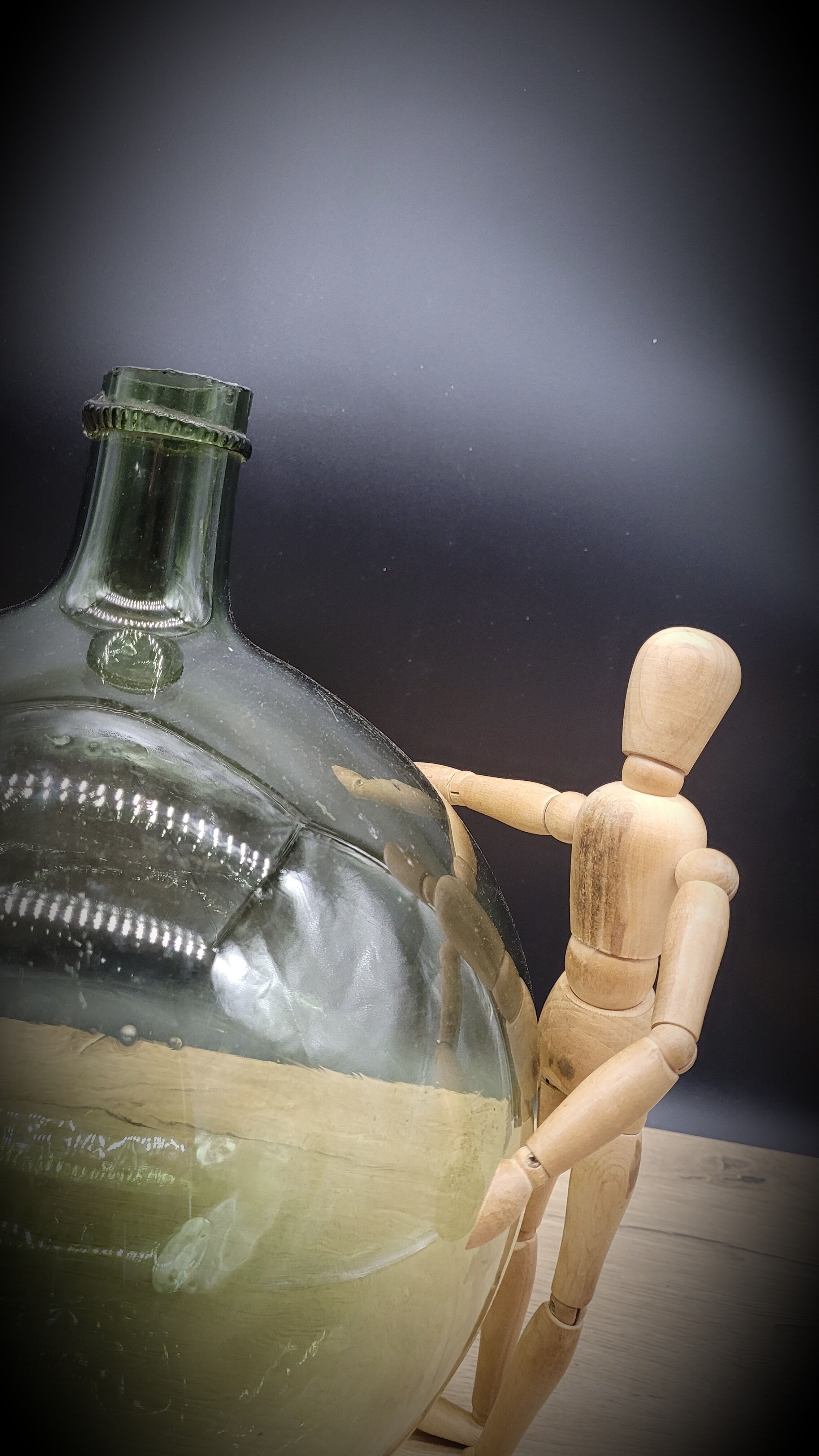 Lady jeanne 8l green bubbled