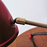 Lampe de table laiton et bakélite Otto Kolb années 50