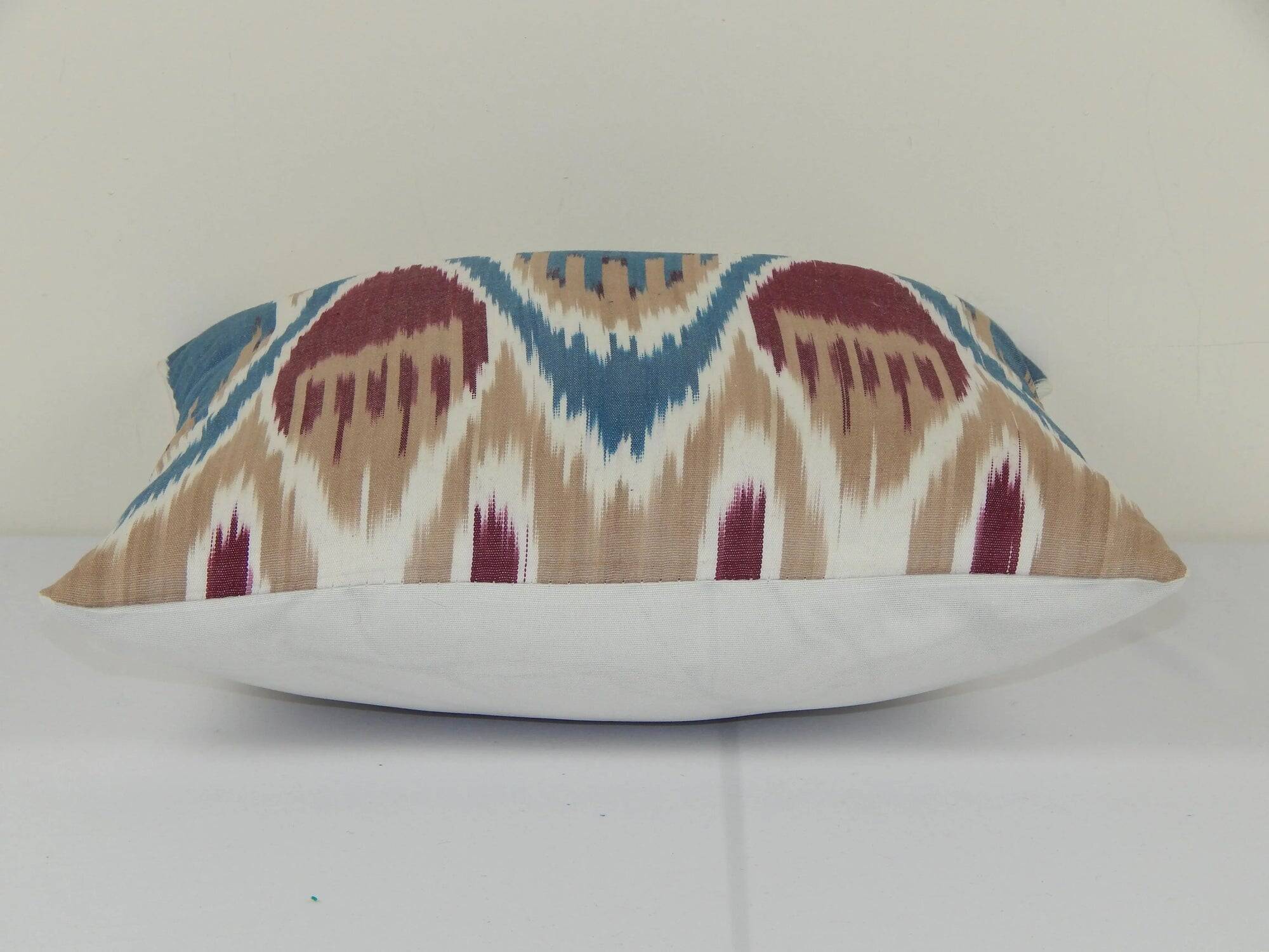 Vintage ikat cushion cover 30x33 cm