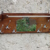 Wall coat rack