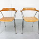 Pair of Vintage 4455 dining chairs from Niko Kralj for Stol