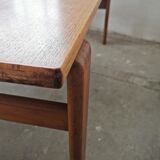 Scandinavian style teak coffee table