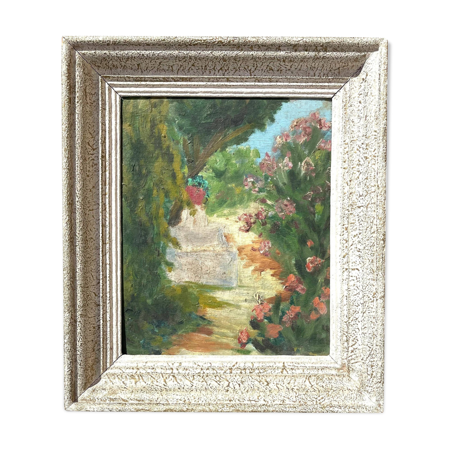 Vintage French Provence Oil Painting