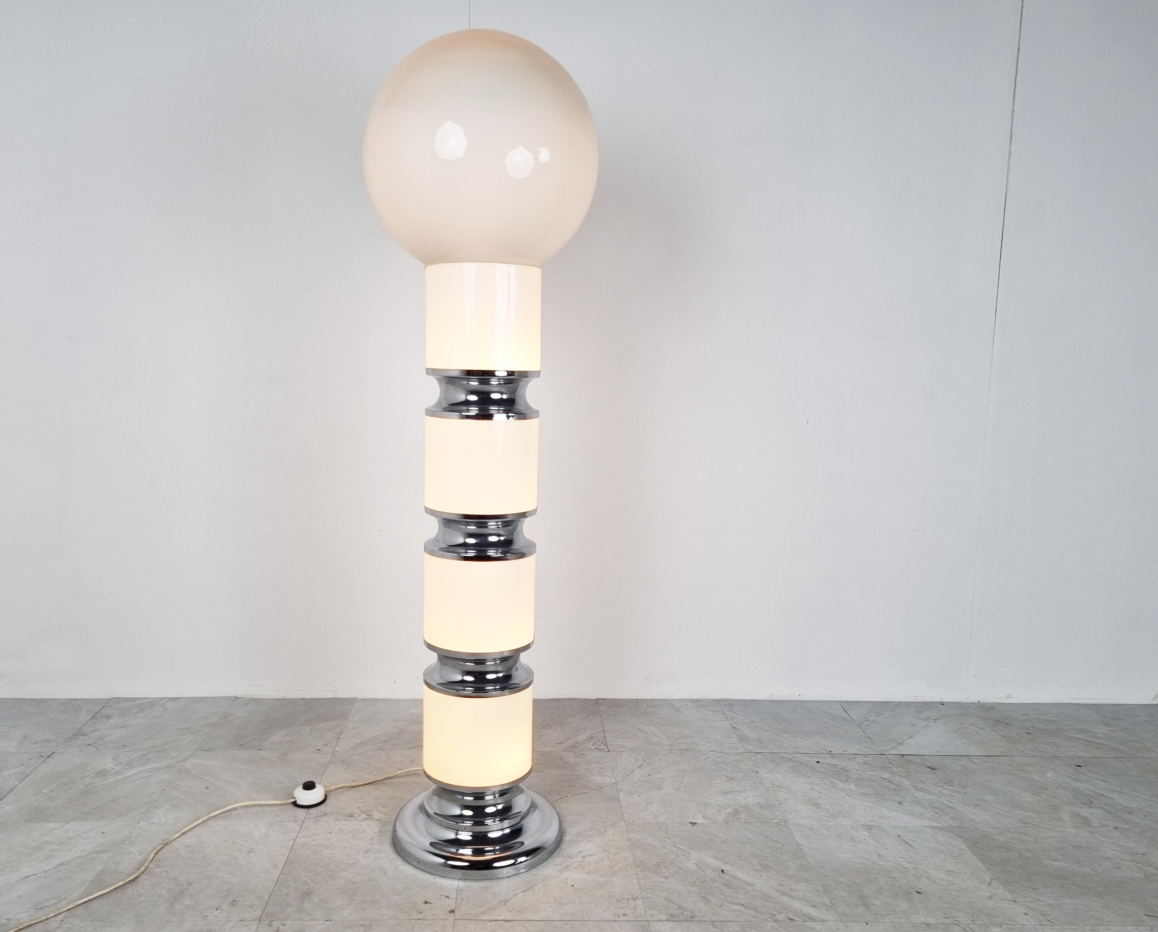 Lampadaire vintage années 1970