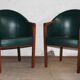 Paire de fauteuils Diamond Noce Pelle, Poltrona Frau