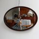 Miroir en acajou ancien
