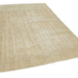Hand-knotted turkish beige carpet 180 cm x 278 cm