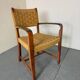 High quality Scandinavian Style Wood and Rope Armchair, 1970s