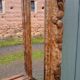 Antique beveled mirror