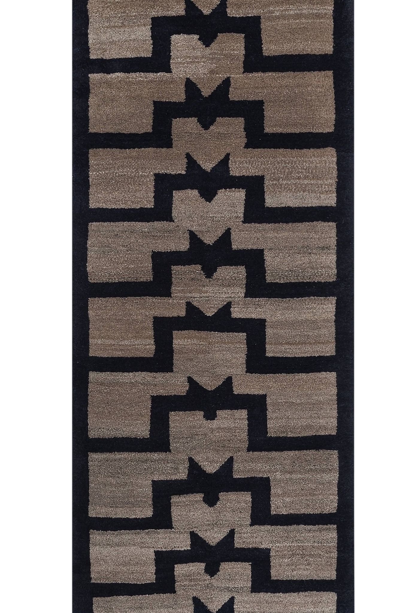 Tapis vintage turc de oushak tissé à la main 86x211 cm