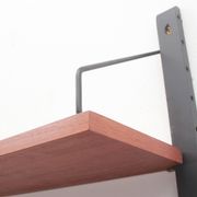 1960s wall unit in teak, Poul Cadovius