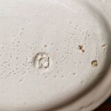 Oval earthenware dish from Nevers