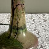 Pied de lampe art déco signé J.Robert