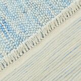 Grand tapis oushak bleu clair 8x11, 244x344cm