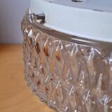 Glass wall or ceiling light from the 1970s.