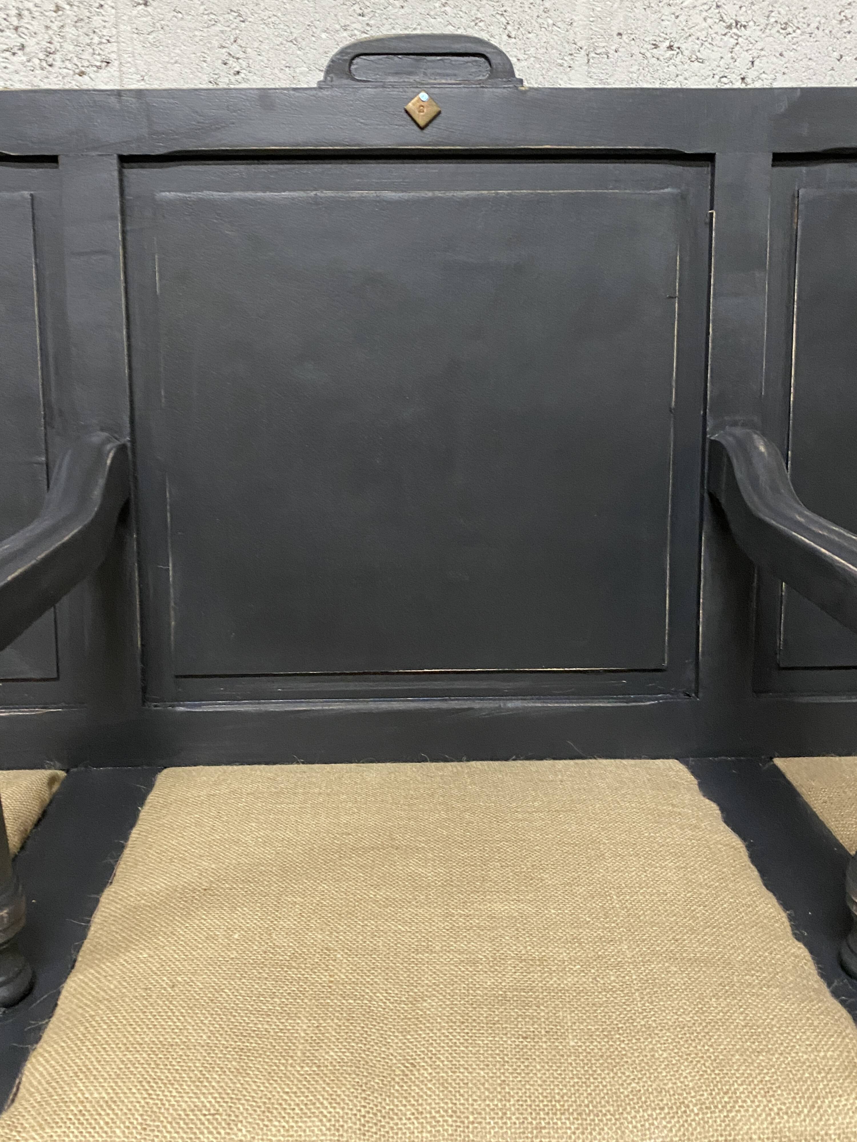 Banquette de théâtre rénovée