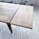 Solid oak farmhouse table with extensions (190-280cm) 1950