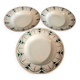 3 Hollow plates Lunéville model Saccao