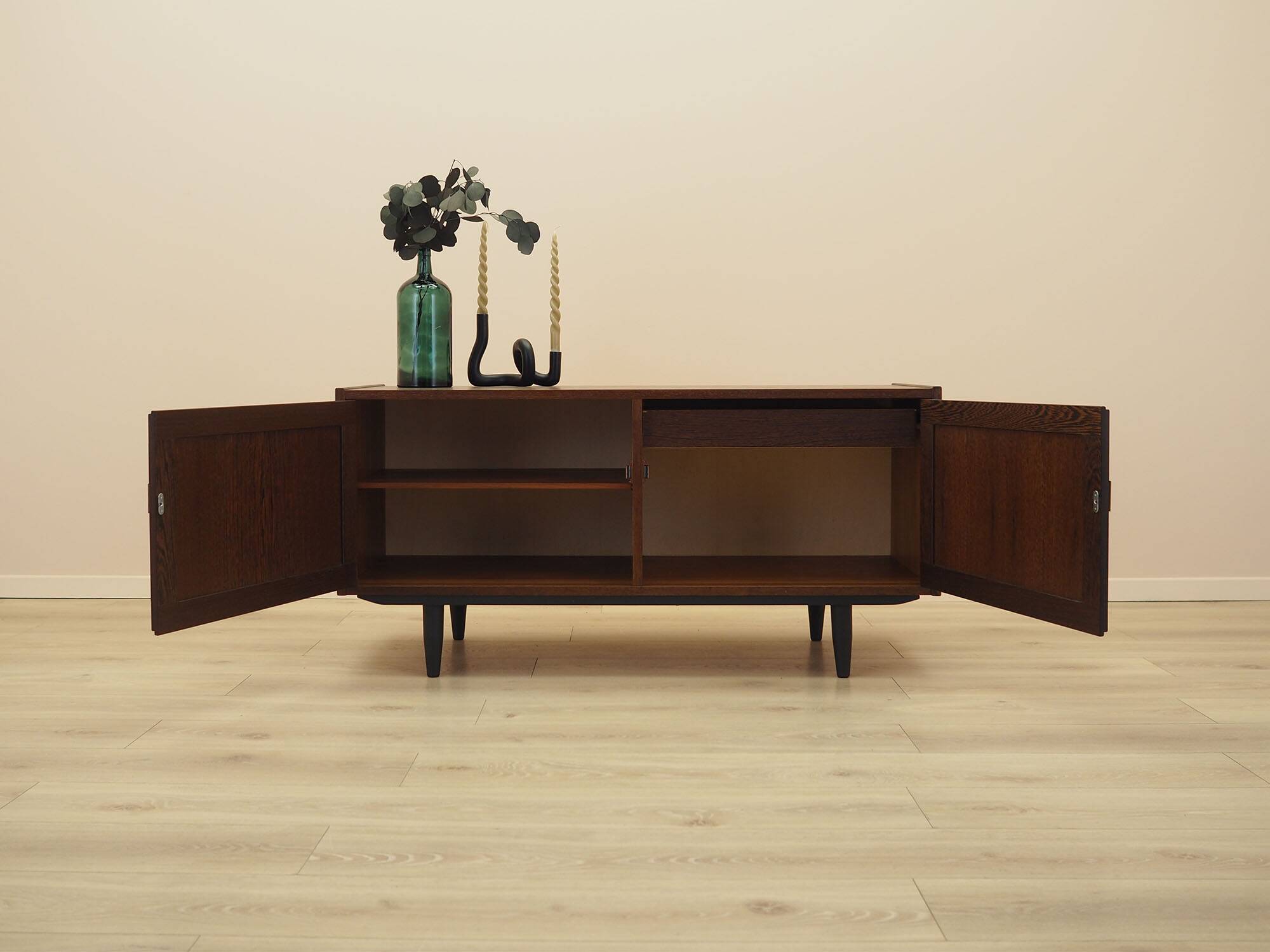 Danish Oak Cabinet, 1970s Scandinavian Modern