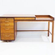 Danish desk made of teak and oak.