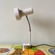 Vintage white bedside lamp