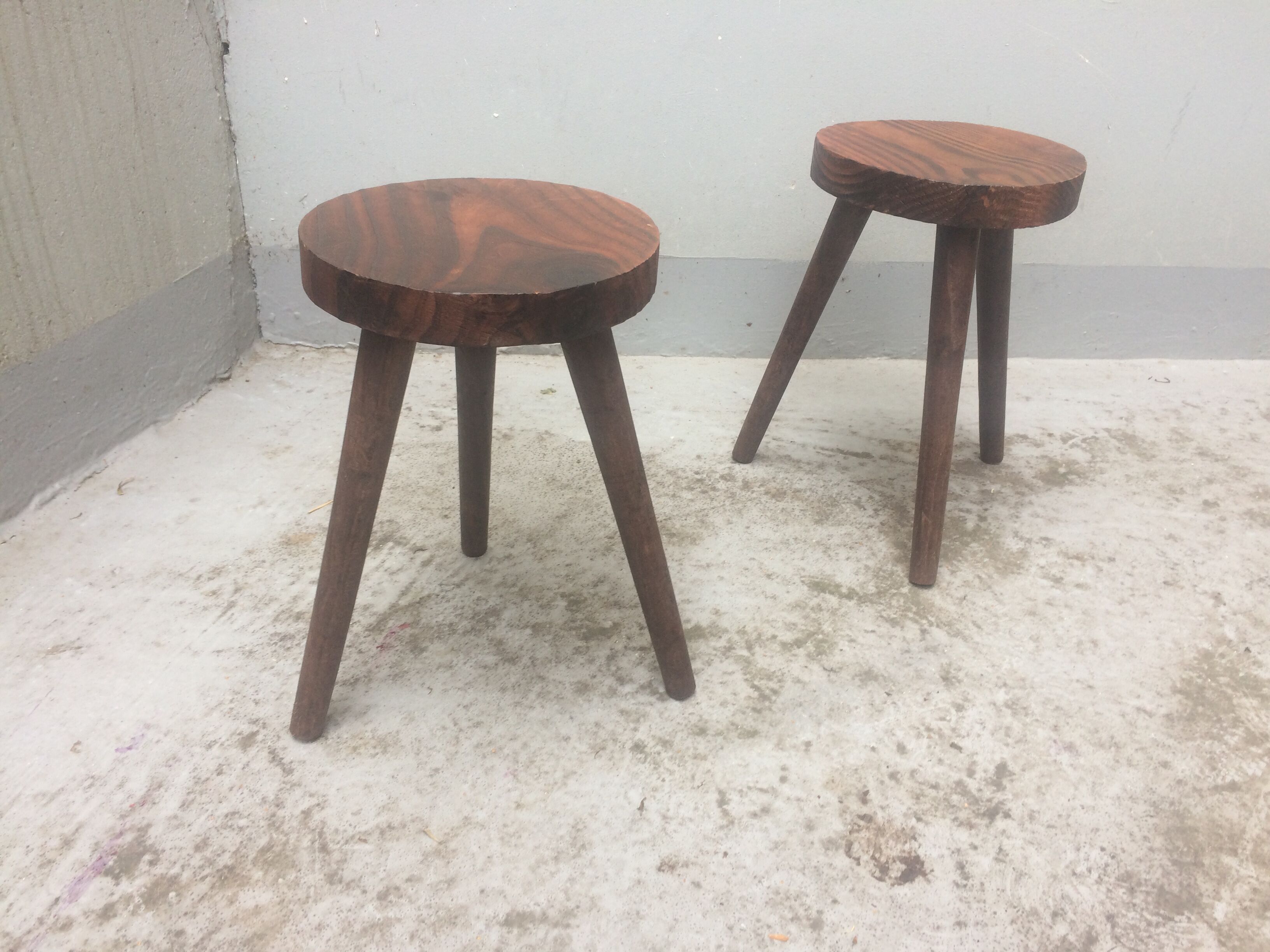 Pair of vintage stools