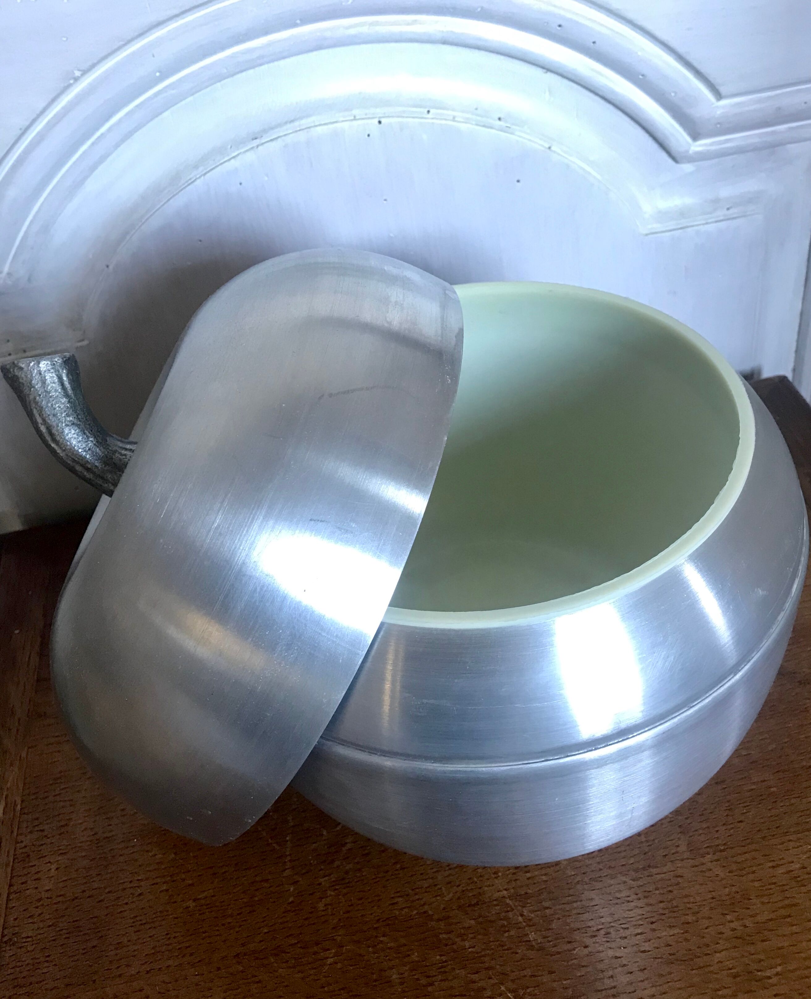 Vintage apple ice bucket