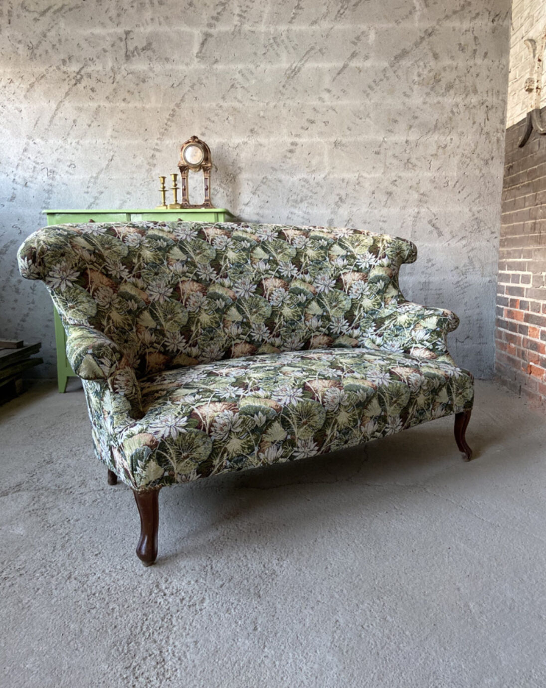 Napoleon III style bench completely renovated